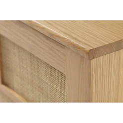 Buffet en placage chêne naturel h80cm - barrali