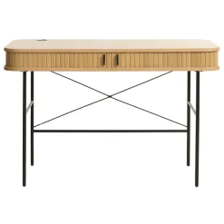 Bureau placage chêne naturel - Nola