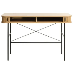 Bureau placage chêne naturel - Nola