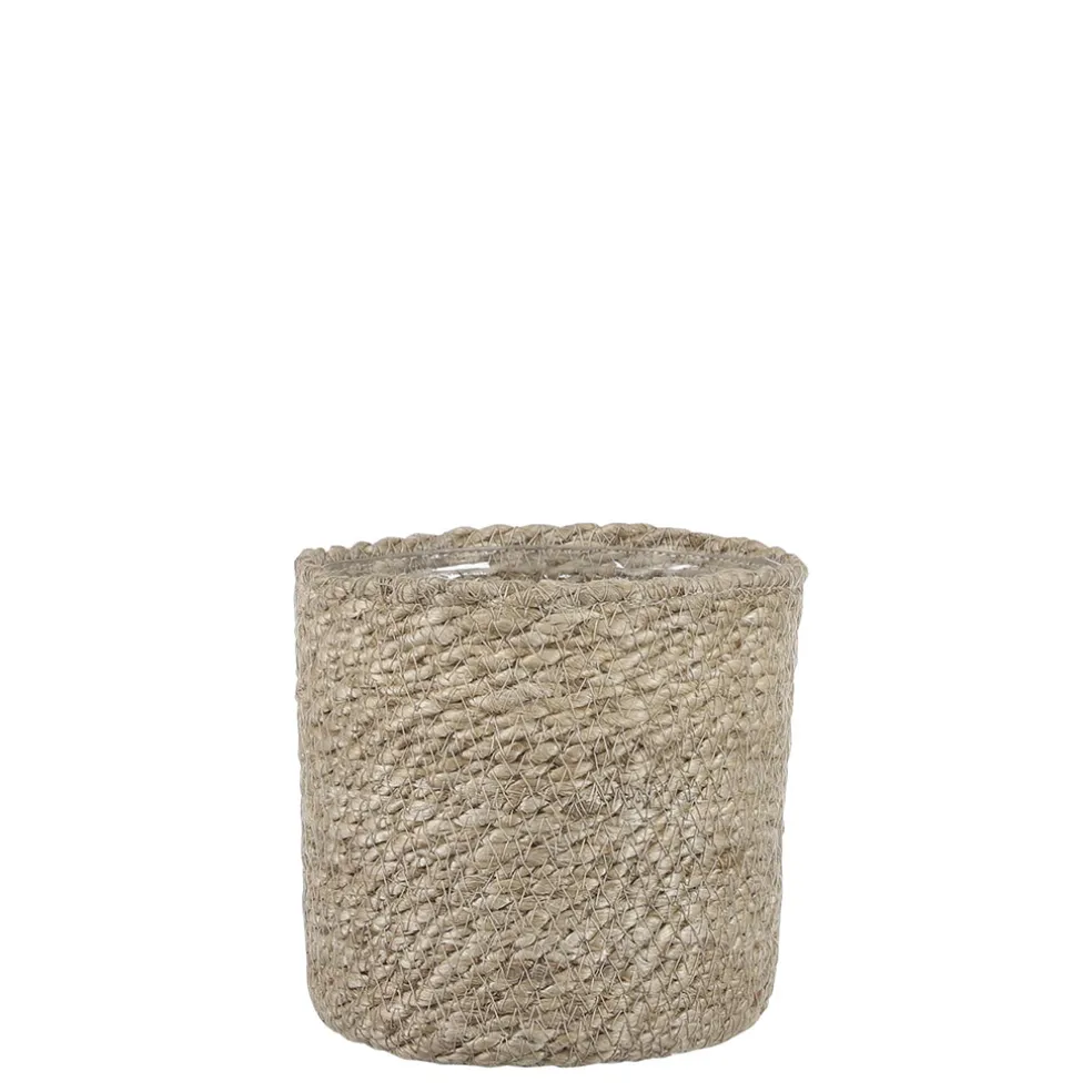 Cache-pot atlantic creme d14xh14cm