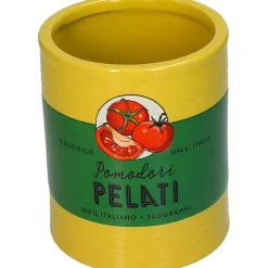 Cache-pot en faïence multicolore d11cm