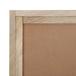 Cadre déco coquille tuftée écru 40x50cm - blue sand