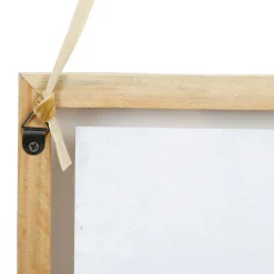 Cadre déco maison bonheur ruban multicolore 20x25cm