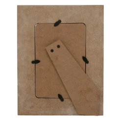 Cadre photo en rotin naturel -blue sand