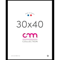 Cadre photo noir 30x40cm - lario