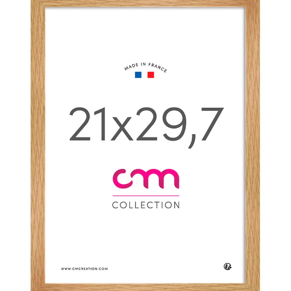 Cadre photo 21x29.7cm lario chene
