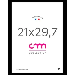 Cadre photo 21x29.7cm lario noir