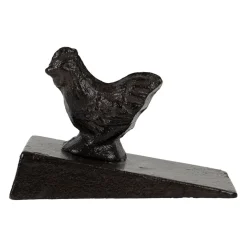 Cale porte en fonte brun - Basse-Cour