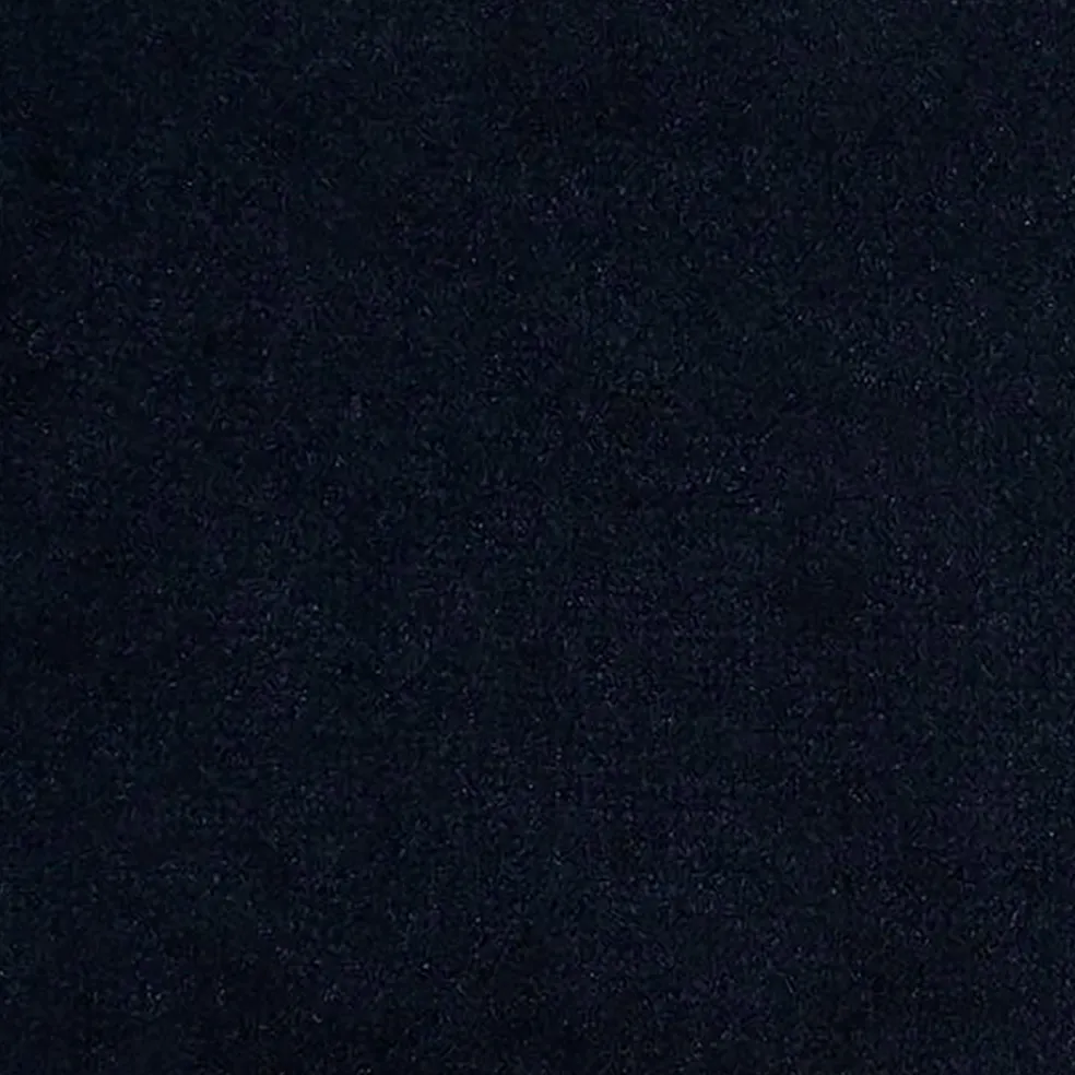 Canapé d'angle droit 5 places André - effet velours - Seven emerald