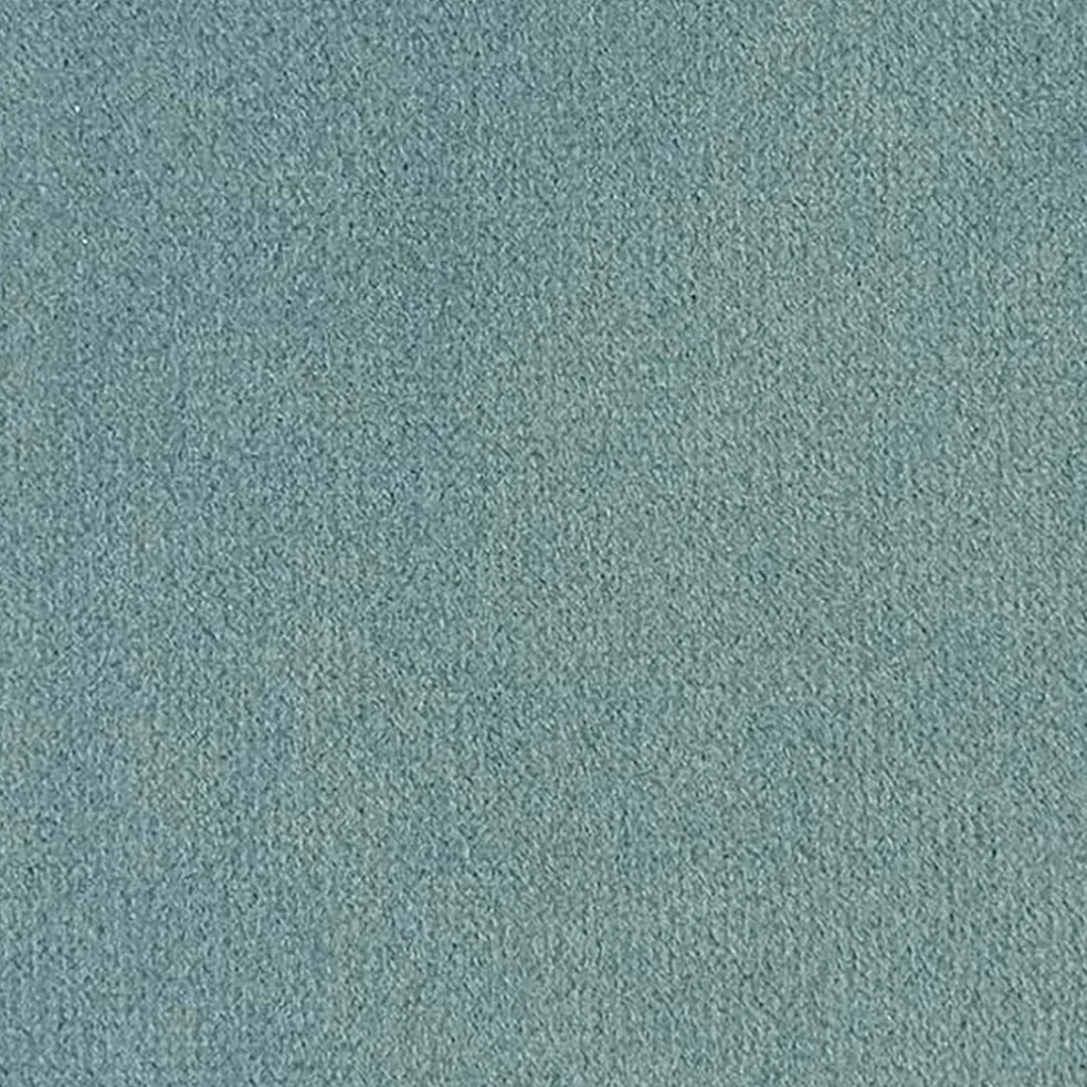 Canapé d'angle droit 5 places André - effet velours - Seven emerald