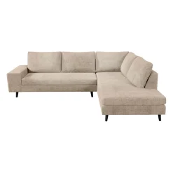 Canapé d'angle droit 5 places ANDRE - Dany ecru 2
