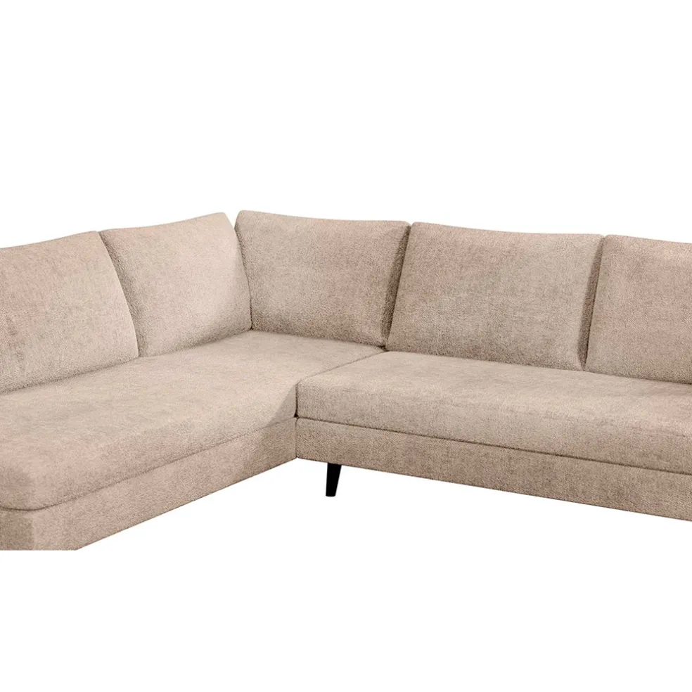 Canapé d'angle droit 5 places ANDRE - Dany ecru 2