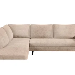 Canapé d'angle droit 5 places ANDRE - Dany ecru 2