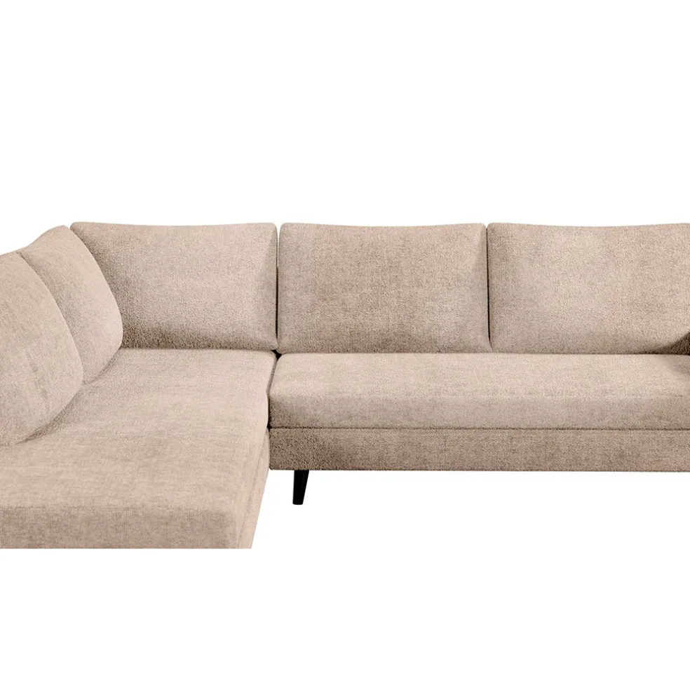 Canapé d'angle droit 5 places ANDRE - Dany ecru 2