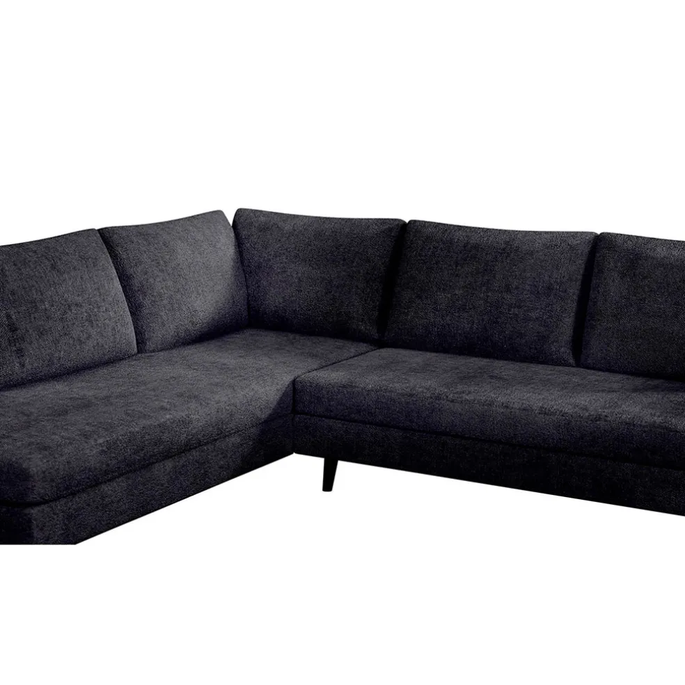 Canapé d'angle droit 5 places ANDRE - Dany ecru 2