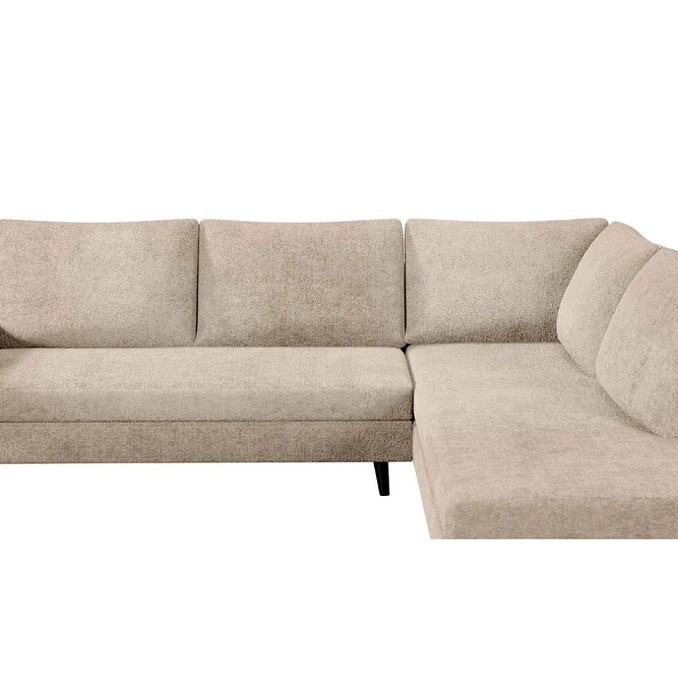 Canapé d'angle droit 5 places ANDRE - Dany ecru 2