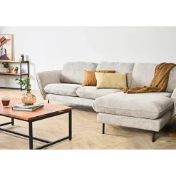 Canapé d'angle droit 4 places Axel - Perfect Harmony - Taupe