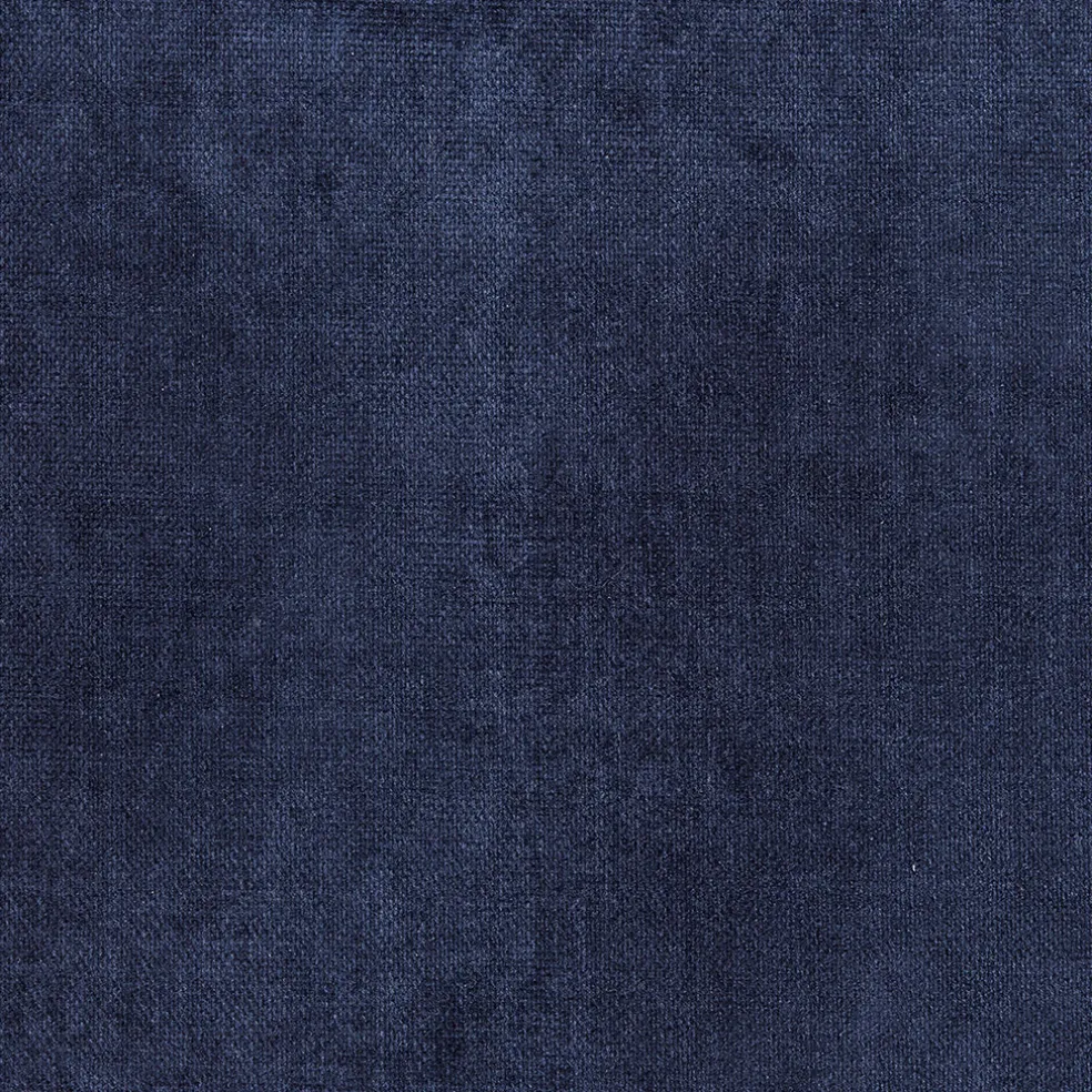 Canapé fixe 3 places Gaspard - Velours Texturé - Dany Bleu grisé