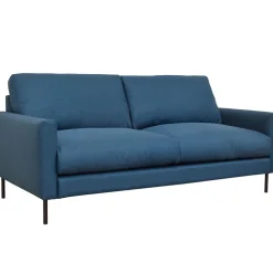 Canapé fixe 3 places Gaspard - Tissu - Enjoy Anthracite