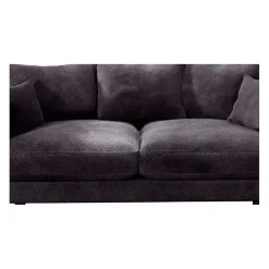 Canapé fixe 4 places Marius - Effet Velours - Seven Turtle