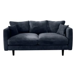 Canapé fixe 4 places Marius - Effet Velours - Seven Turtle