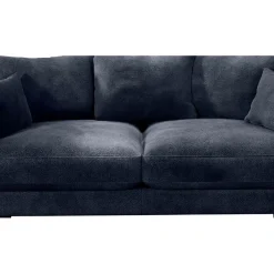 Canapé fixe 4 places Marius - Effet Velours - Seven Turtle