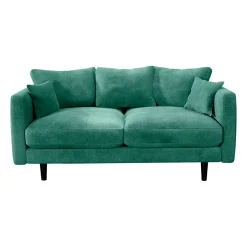 Canapé fixe 4 places Marius - Effet Velours - Seven Turtle