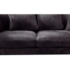 Canapé fixe 4 places Marius - Effet Velours - Seven Turtle