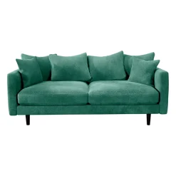 Canapé fixe 4 places Marius - Effet Velours - Seven Turtle