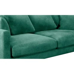 Canapé fixe 4 places Marius - Effet Velours - Seven Turtle