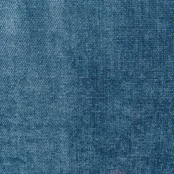 Canapé modulable 4 places bleu grisé avec pouf - Auguste