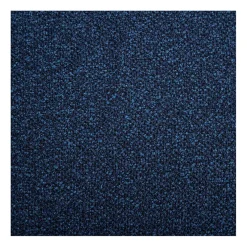 Canape angle droit 4 places en tissu texturé bleu marine - Austin