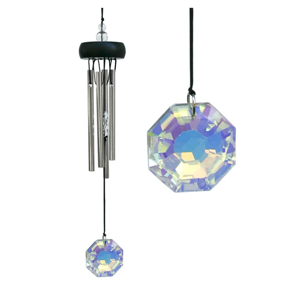 Carillon à vent cristal h29cm