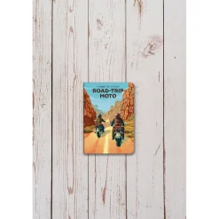 Carnet de voyage road-trip moto