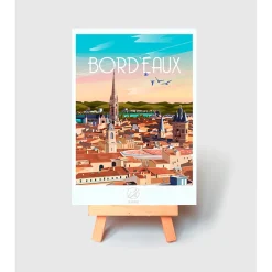 Carte bordeaux 2 10x14.8cm