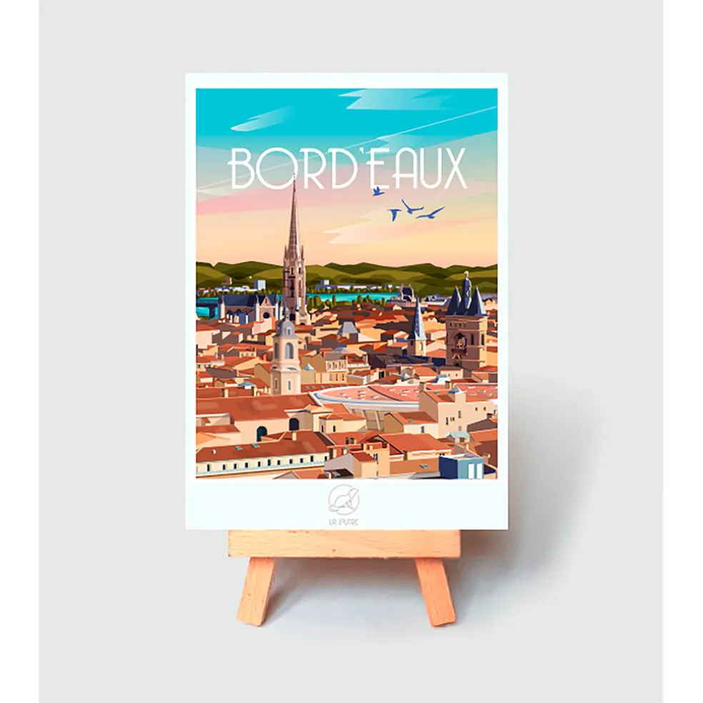 Carte bordeaux 2 10x14.8cm