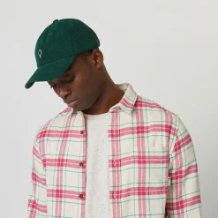 Casquette vegan vert taille unique