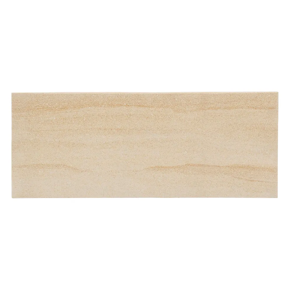 Centre de table en marbre beige 38x15cm - Eskela