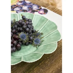 Centre de table (x2) sauge d40/d34cm - Floraly