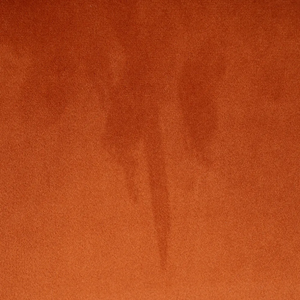 Chaise de bar en velours cognac h75cm - Ben