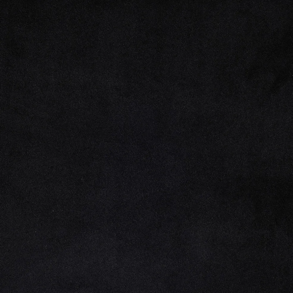 Chaise de bar en velours côtelé noir h75cm - Ben