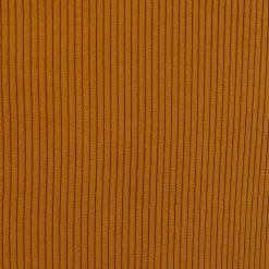 Chaise de bar en velours côtelé jaune curry h67cm - Ben