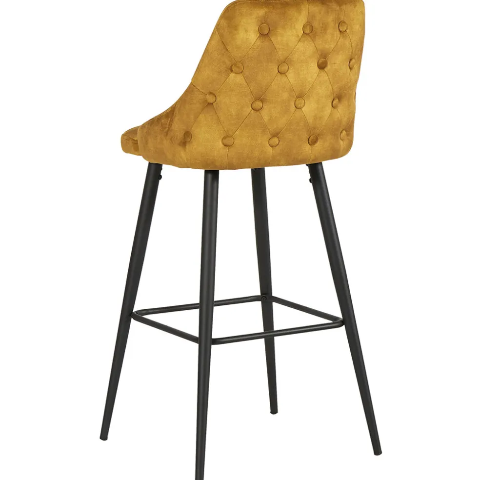Chaise de bar ocre - Loan