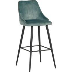 Chaise de bar petrole - Loan