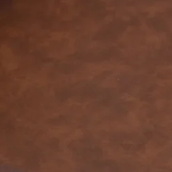 Chaise de salle à manger en simili cuir marron - Ben