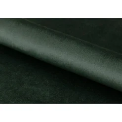 Chaise salle à manger en tissu vert fonce - Demia