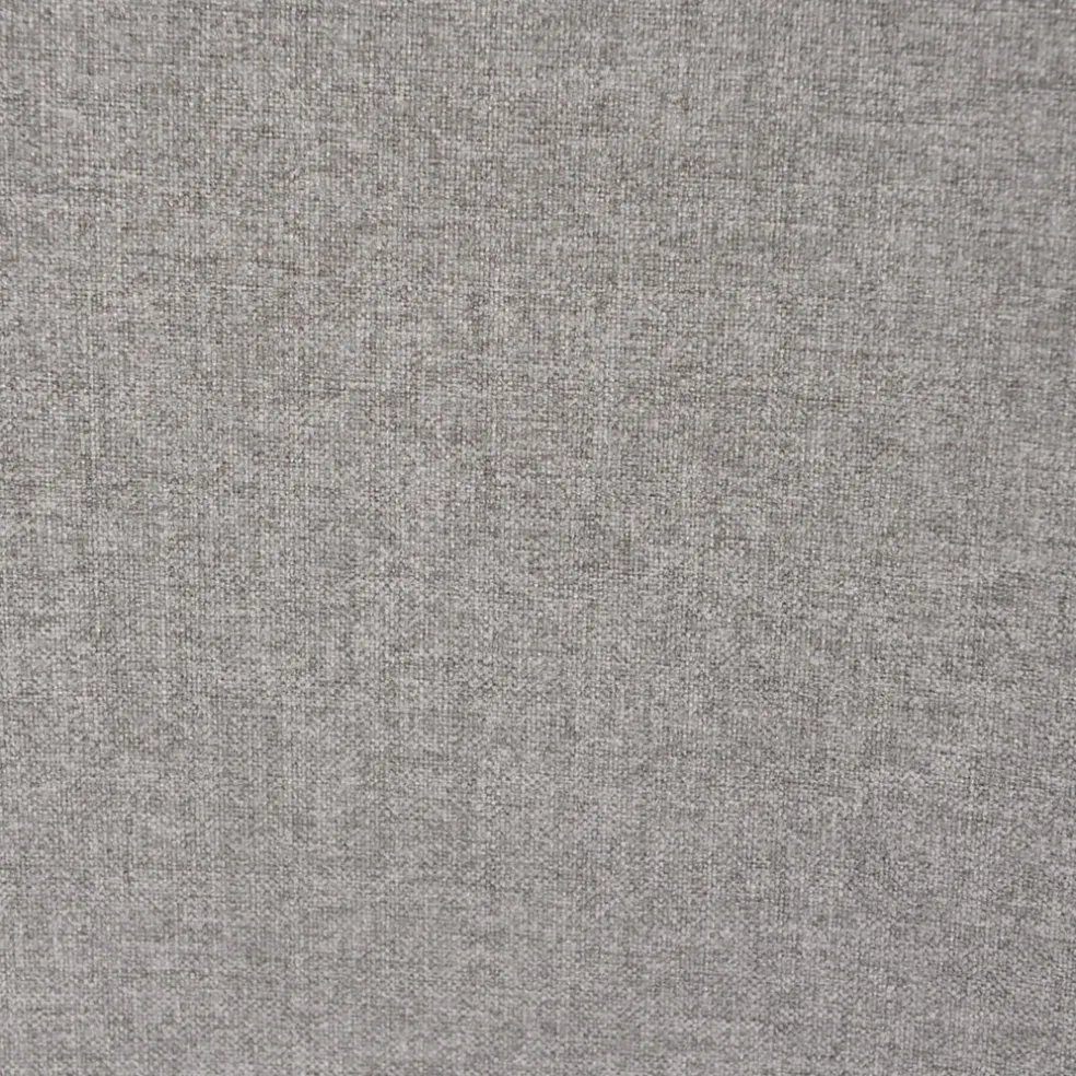 Chaise salle à manger en tissu gris clair - Ben