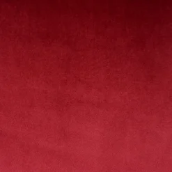 Chaise salle à manger en velours rouge - Ben