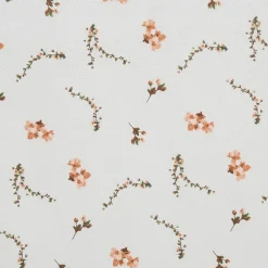 Chemin de table en coton rose et vert 160x50cm - Louise