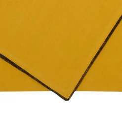 Chemin table corino cumin 160x50cm coton lavé 170g/m2